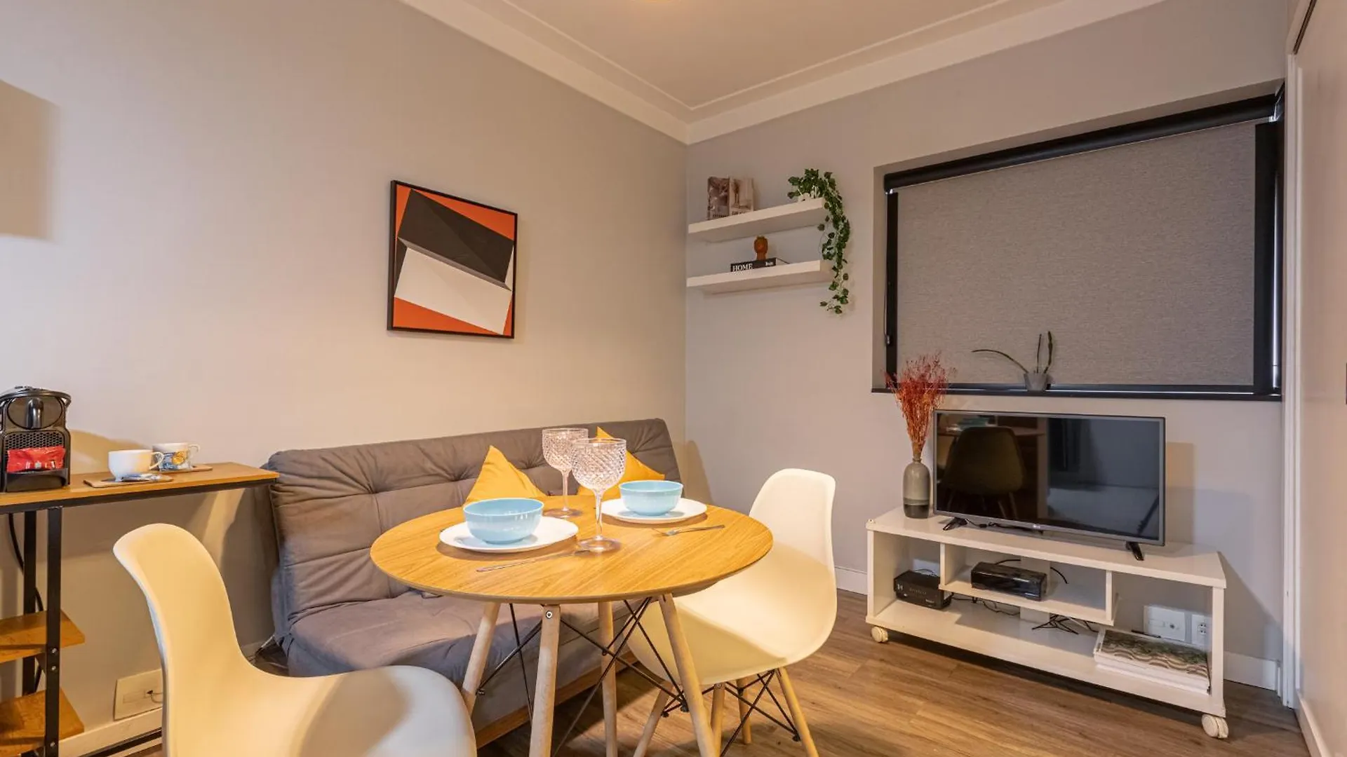 Easy Star - Flat Aconchegante C/Vaga No Jardins - Zj01H Apartment Sao Paulo