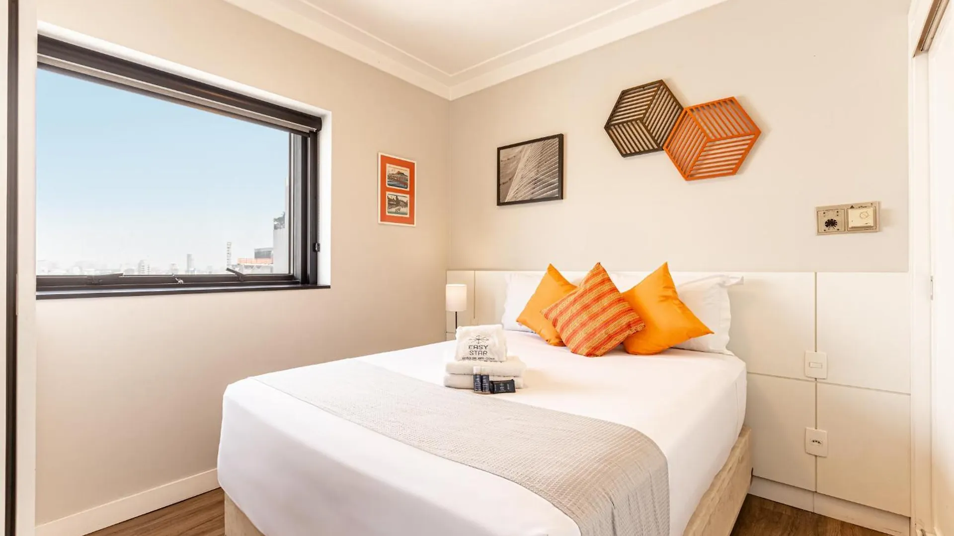 Easy Star - Flat Aconchegante C/Vaga No Jardins - Zj01H Apartment Sao Paulo