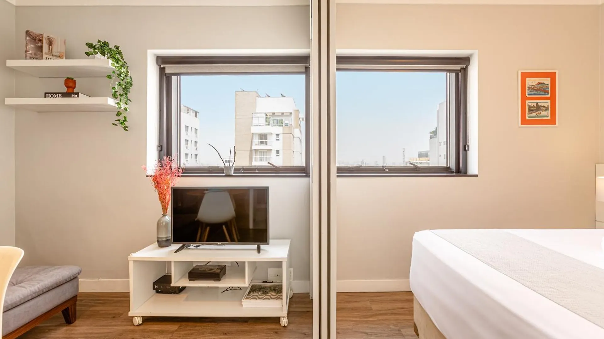 Easy Star - Flat Aconchegante C/Vaga No Jardins - Zj01H Apartment Sao Paulo
